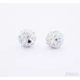 Leárazás!  Shamballa gyöngy. Kristály gyöngy. 8mm. 30 szín! Mindig akcióban!