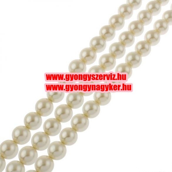 Shell pearl gyöngy. 8mm. Gyöngyház.