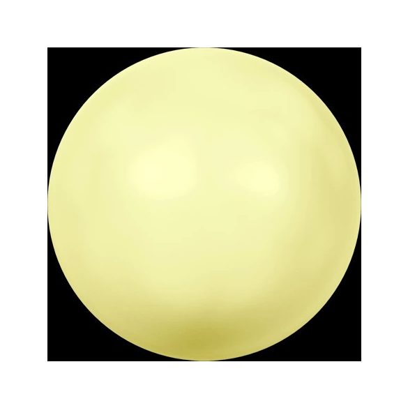Swarovski gyöngy. 6mm. Pastel Yellow Pearl (001 945) Mindig akcióban!