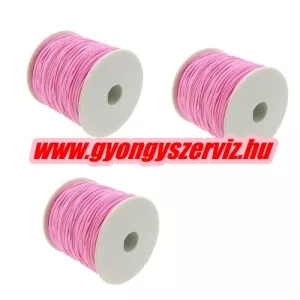 10m. Gumizsinór, kalapgumi. 1mm. Rózsaszín.