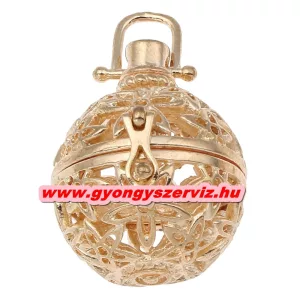 Leárazás! Angyalhívó medál.  Világos rózsaarany szín. 