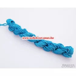   Shamballa fonal. Nylon fonal. 1.5mm. 12.5m. Türkiz zöld.  Legjobb ár!