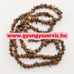 Tigrisszem. Törmelékköves szál. Féldrágakő splitter.