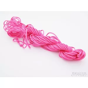 Shamballa fonal. Nylon fonal. 1.5mm. 12.5m. Pink.   Legjobb ár!