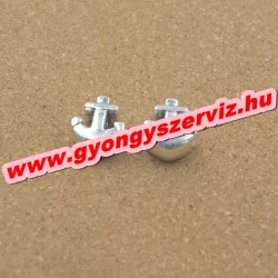   Pandora stílusú fémgyöngy. Charm. Horgony.13x11x7mm. Leárazva!