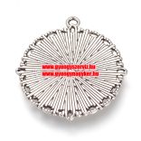 Kaboson alap. Antik ezüst szín. 25mm lencséhez.