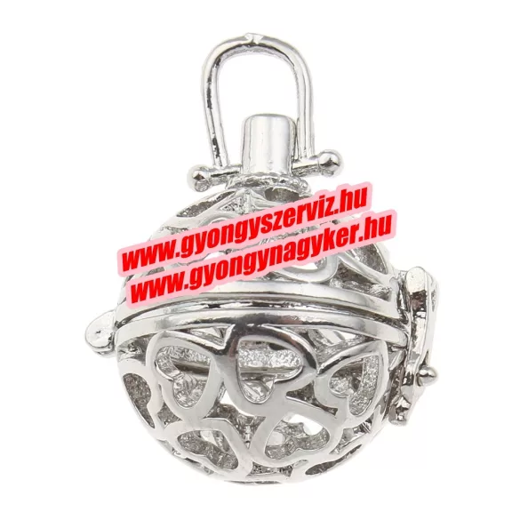 Leárazás! Angyalhívó medál. Áttört szívek. Több színben!