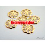 20db gyöngykupak. Fém gyöngy. 12x2.5mm.   Leárazva!