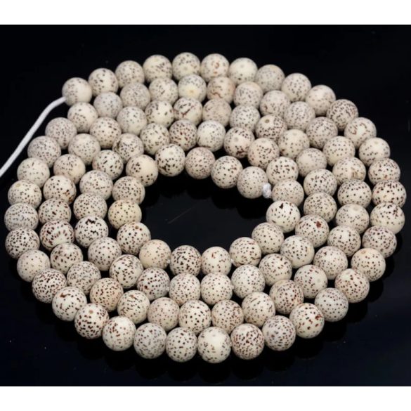 10db. Lótuszgyökér gyöngy. 8mm.
