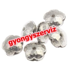   10db. Diszkosz. 7x13mm. Antik ezüst szín. Fémgyöngy, köztes gyöngy.