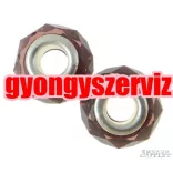 Pandora stílusú üveggyöngy. Csiszolt kristálygyöngy. 10 szín! Leárazva!