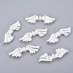 Nagy angyalszárny köztes. Ezüst szín.