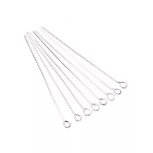 100db. Hurkos szerelőpálca. Ezüst szín. 6 méretben!