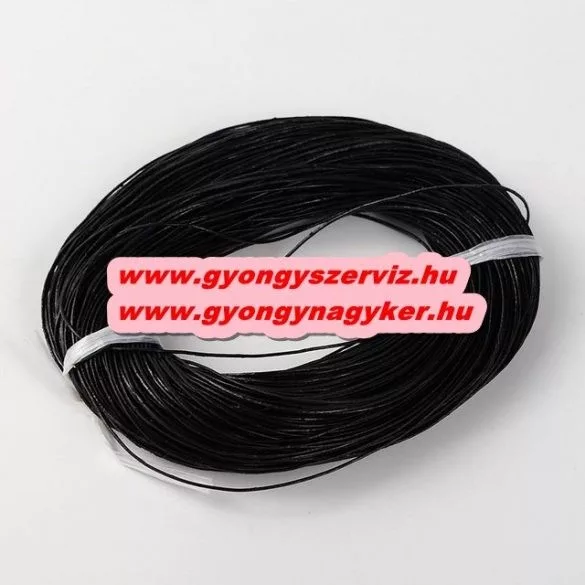 Bőr szalag, bőr zsinór. 1.5mm. Több színben!