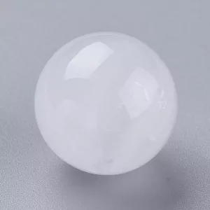 Hegyikristály ásványgyöngy. Marokkő, harmónia gyöngy. 18mm.