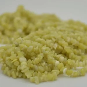 Törmelékköves szál. Féldrágakő splitter. 1 szál. Jade.