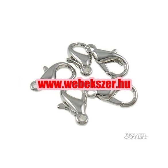 10db. Delfin zár. Ékszer kapocs. 7x12x3.5mm.   Alacsony ár !