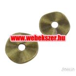 Leárazás! 20db. Fémgyöngy. Fém köztes gyöngy. 10x1mm. Mindig akcióban!