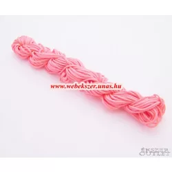   Shamballa fonal. Nylon fonal. 1.5mm. 12.5m. Mályva.  Legjobb ár!