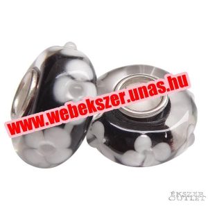 Kiárusítás! Pandora stílusú üveg gyöngy. Lámpagyöngy. 263870. Leárazva!