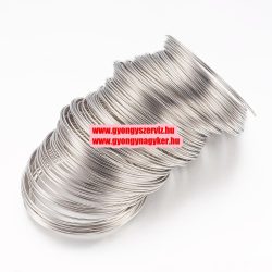 Memória drót. 55x1mm. platina szín. 