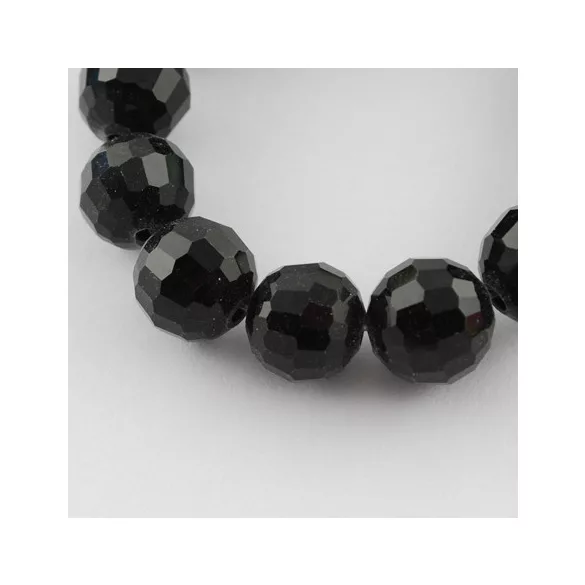 Leárazás!  10db. Csiszolt üveggyöngy, 8mm. Válassz színt!