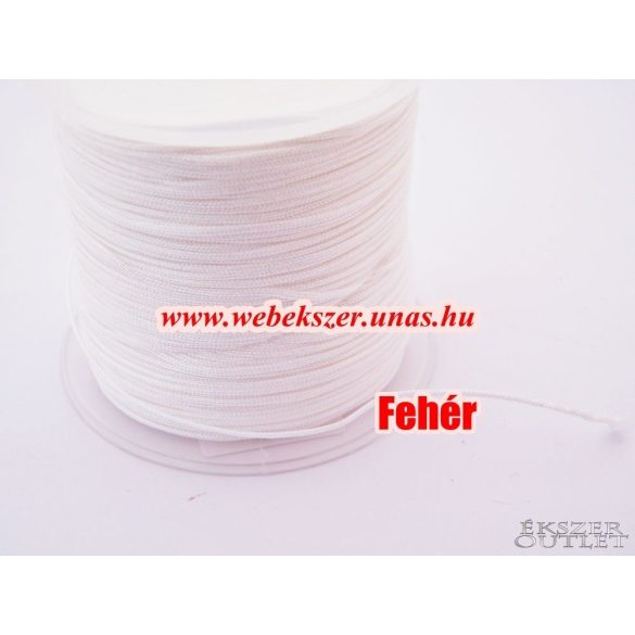 Shamballa fonal. Nylon fonal. 0.8mm. 8 szín, Válassz színt! 10m/tekercs.