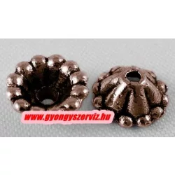 20db gyöngykupak. 8x3mm. Antik réz szín.