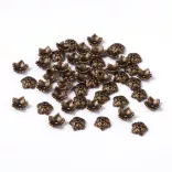 20db gyöngykupak. Antik bronz szín. 10x4mm.