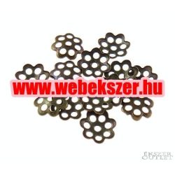 100db gyöngykupak. 6x1mm. Antik bronz szín.  Leárazva!