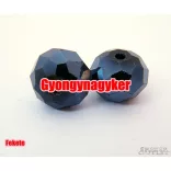 Kiárusítás!  10db. Csiszolt üveggyöngy.1 db. 12 mm. 10 szín!  Mindig akcióban!