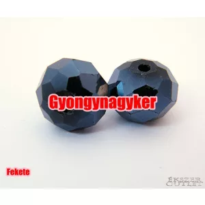 Kiárusítás!  10db. Csiszolt üveggyöngy.1 db. 12 mm. 10 szín!  Mindig akcióban!