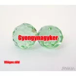 Kiárusítás!  10db. Csiszolt üveggyöngy.1 db. 12 mm. 10 szín!  Mindig akcióban!