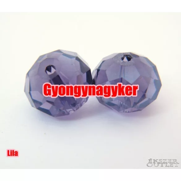 Kiárusítás!  10db. Csiszolt üveggyöngy.1 db. 12 mm. 10 szín!  Mindig akcióban!