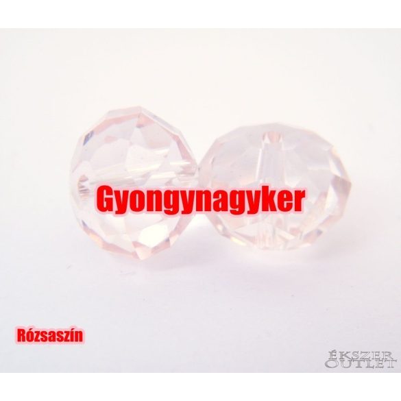 Csiszolt üveggyöngy.1 db. 12 mm. 10 szín!  Mindig akcióban!