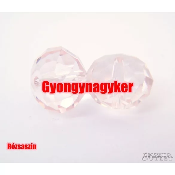 Kiárusítás!  10db. Csiszolt üveggyöngy.1 db. 12 mm. 10 szín!  Mindig akcióban!