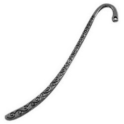 Könyvjelző alap.  84x14mm. Fekete szín.