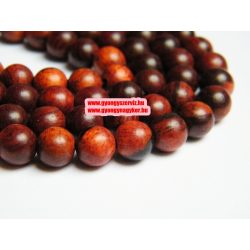 Rózsafa gyöngy. 8mm. Mindig akcióban!