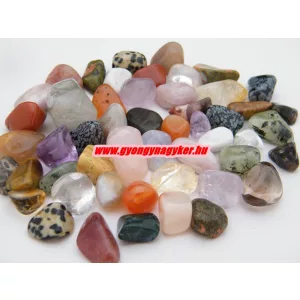 Leárazva! Ásványgyöngy marokkő. 100g. Mix.