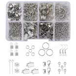 DiY. 576 darabos szerelékes szett, ajándék tároló dobozban. Platina szín.
