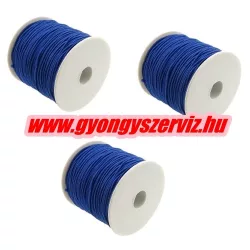 10m. Gumizsinór, kalapgumi. 0.8mm. Királykék.