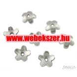 50db gyöngykupak. Fémgyöngy. Antik ezüst szín.6.5x6.5x2mm. Leárazva!
