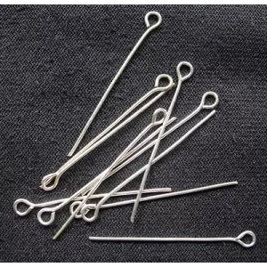 100db. Hurkos szerelőpálca. 24x0.7mm. Ezüst szín.