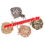 Leárazás! Angyalhívó medál. 21x29x24mm. 4 színben!