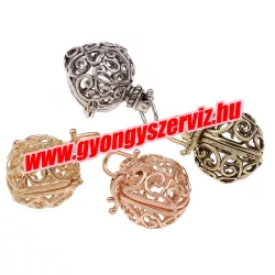 Leárazás! Angyalhívó medál. 21x29x24mm. 4 színben!