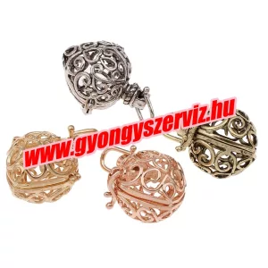 Leárazás! Angyalhívó medál. 21x29x24mm. 4 színben!