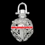 Leárazás! Angyalhívó medál. 21x29x24mm. 4 színben!