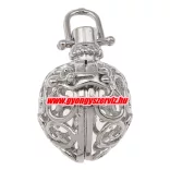 Leárazás! Angyalhívó medál. 21x29x24mm. 4 színben!