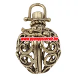 Leárazás! Angyalhívó medál. 21x29x24mm. 4 színben!