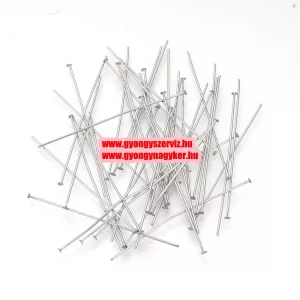 Nemesacél, talpas szerelőpálca. 30x0.7mm. 100db/csomag.
